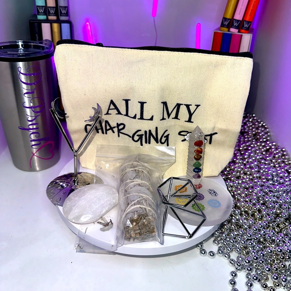 Donation Project Nelson DrPsych_Faves12! Charge & Cleanse Crystal Starter Kit! 🌹